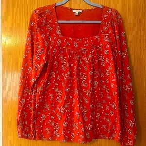 Lucky Brand Square Neck Top